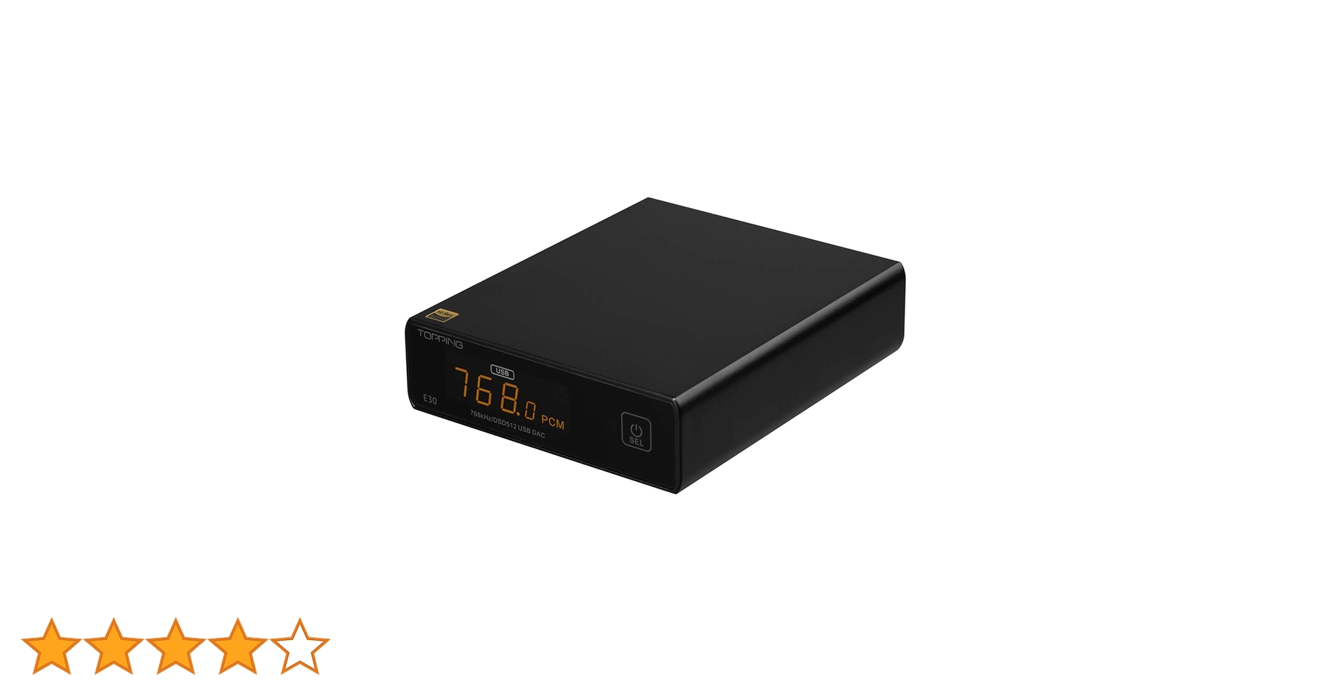 【中古】TOPPING E30 ハイレゾDAC (ブラック) Amazon.co.jp: TOPPING E30 DAC ハイレゾ AK4493 32Bit / 768kHz